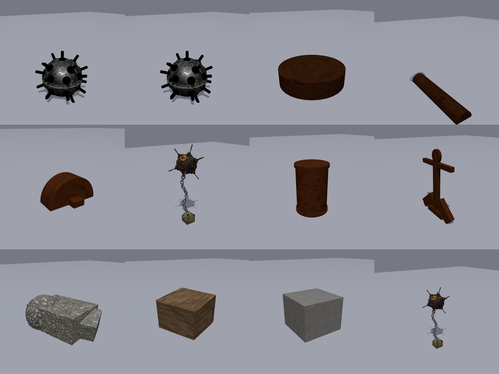 Target object gallery